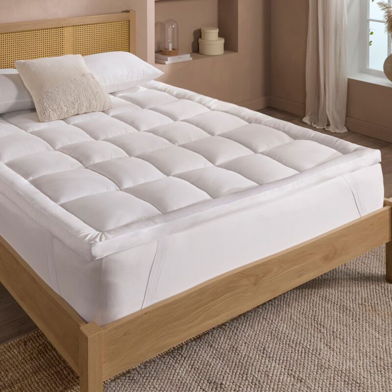 Slumberdown Sleep Soundly Deep Mattress Topper, 5cm, Super King