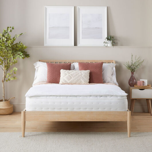 Slumberdown Sleep Soundly Rebound Mattress Topper, Medium Support, King