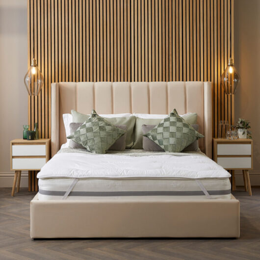 Snuggledown Luxurious Hotel Anti Allergy Mattress Topper, Medium Support, Super King