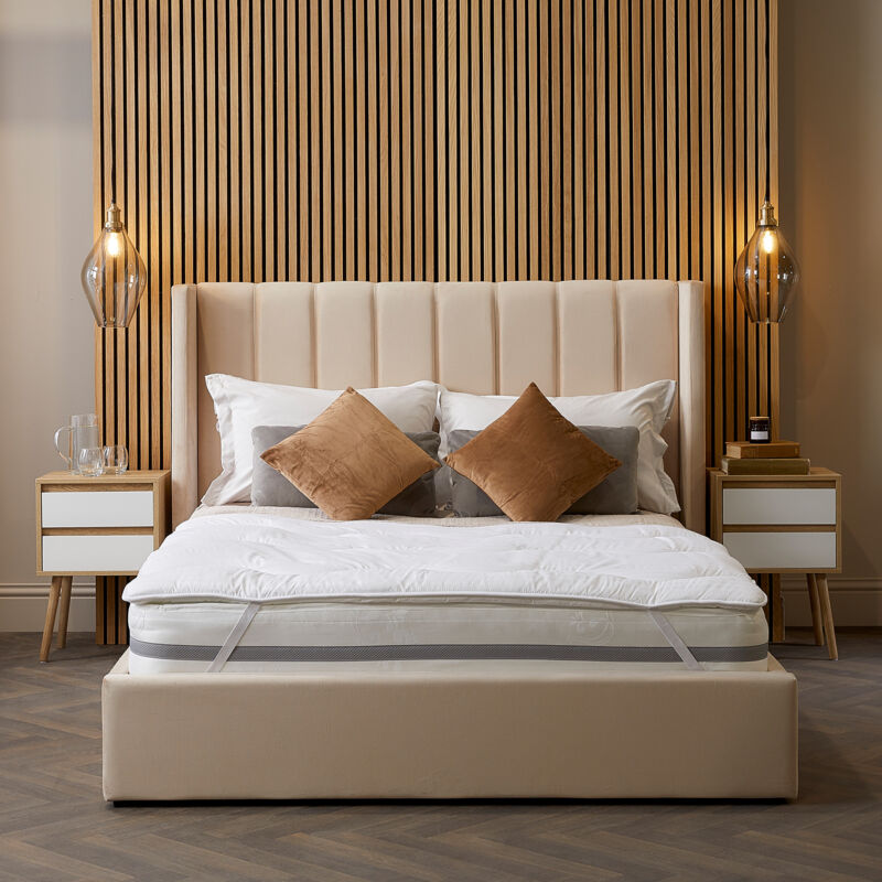 Snuggledown Luxurious Hotel Mattress Topper, 2.5cm, Double