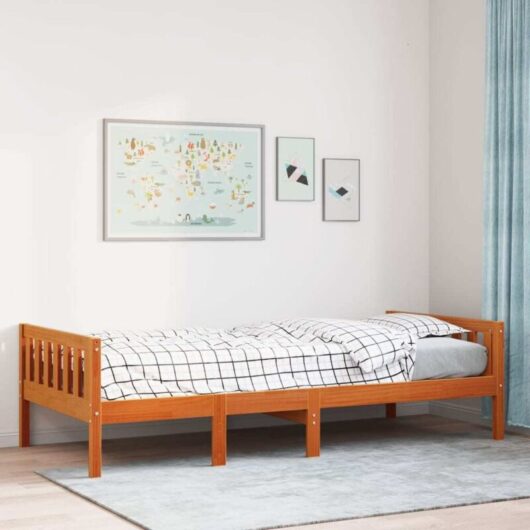 Vidaxl - Children's Bed without Mattress Wax Brown 80x200 cm Solid Wood Pine