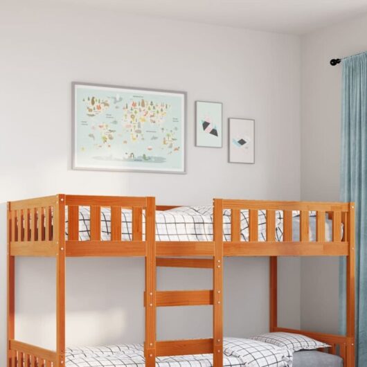 Vidaxl - Children's Bed without Mattress Wax Brown 90x190 cm Solid Wood Pine