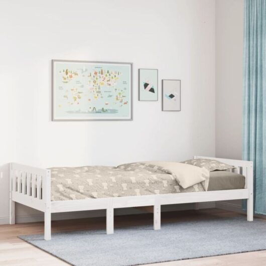 Vidaxl - Children's Bed without Mattress White 80x200 cm Solid Wood Pine