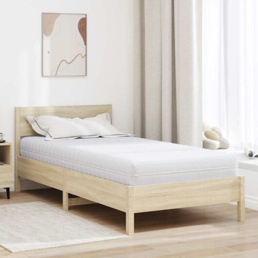 Vidaxl - Mattress White 100 x 200 cm Polyester