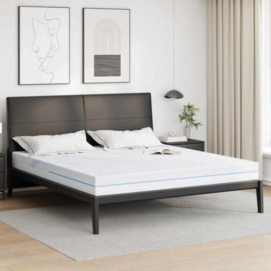 Vidaxl - Mattress White 180 x 200 cm Foam