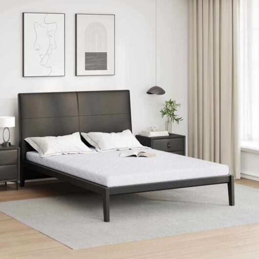 Vidaxl - Mattress White 190 x 140 cm Foam